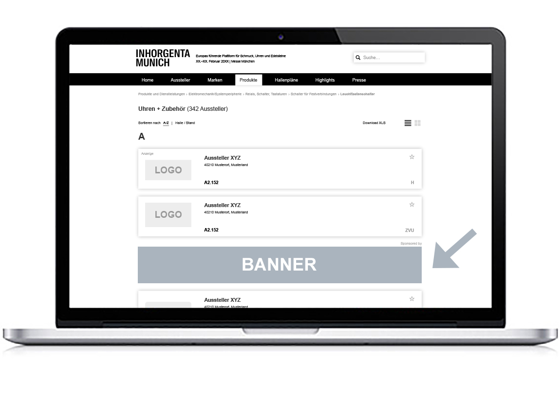 Directory banner